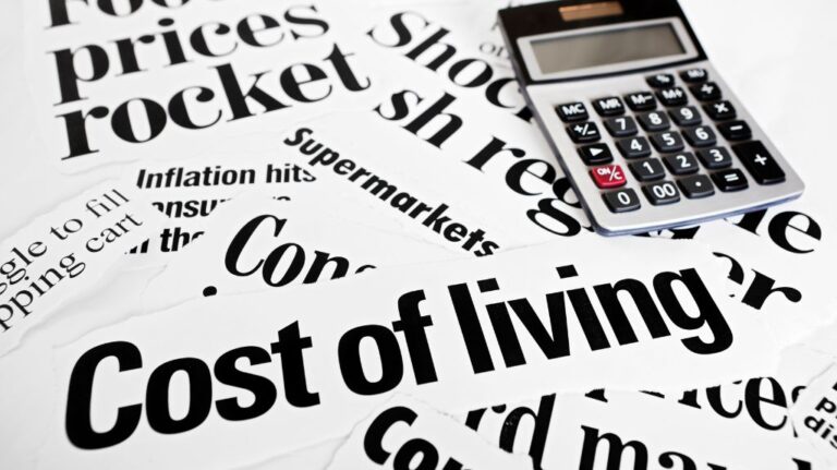 Cost of Living Newspaper Headlines and a Calculator