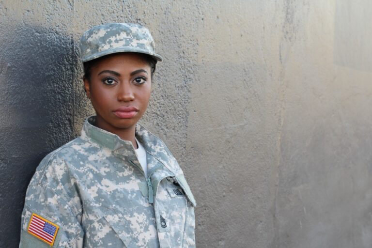woman veteran