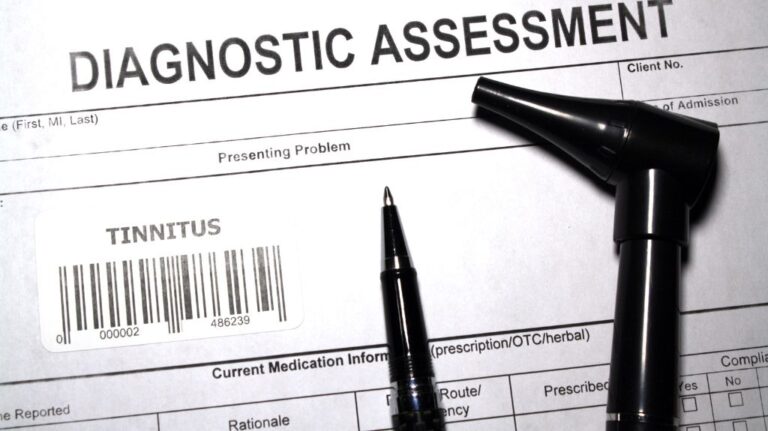Doctor's Form with Tinnitus Label