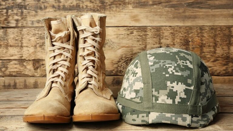 Military Boosts and Helmet